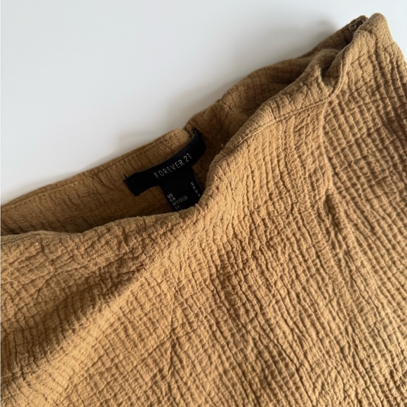 FLASH SALE⚡️F21 Linen Skort - Picture 2 of 4